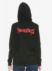 Back Heartless Hoodie Hot Topic