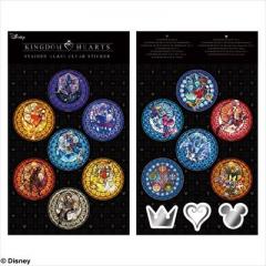 Kingdom Hearts Stained Glass Sticker Set