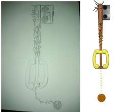 Friends Don't Lie Keyblade (Sketch To 3D Model)