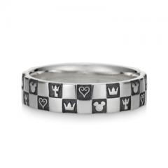 Monogram Ring Double Silver