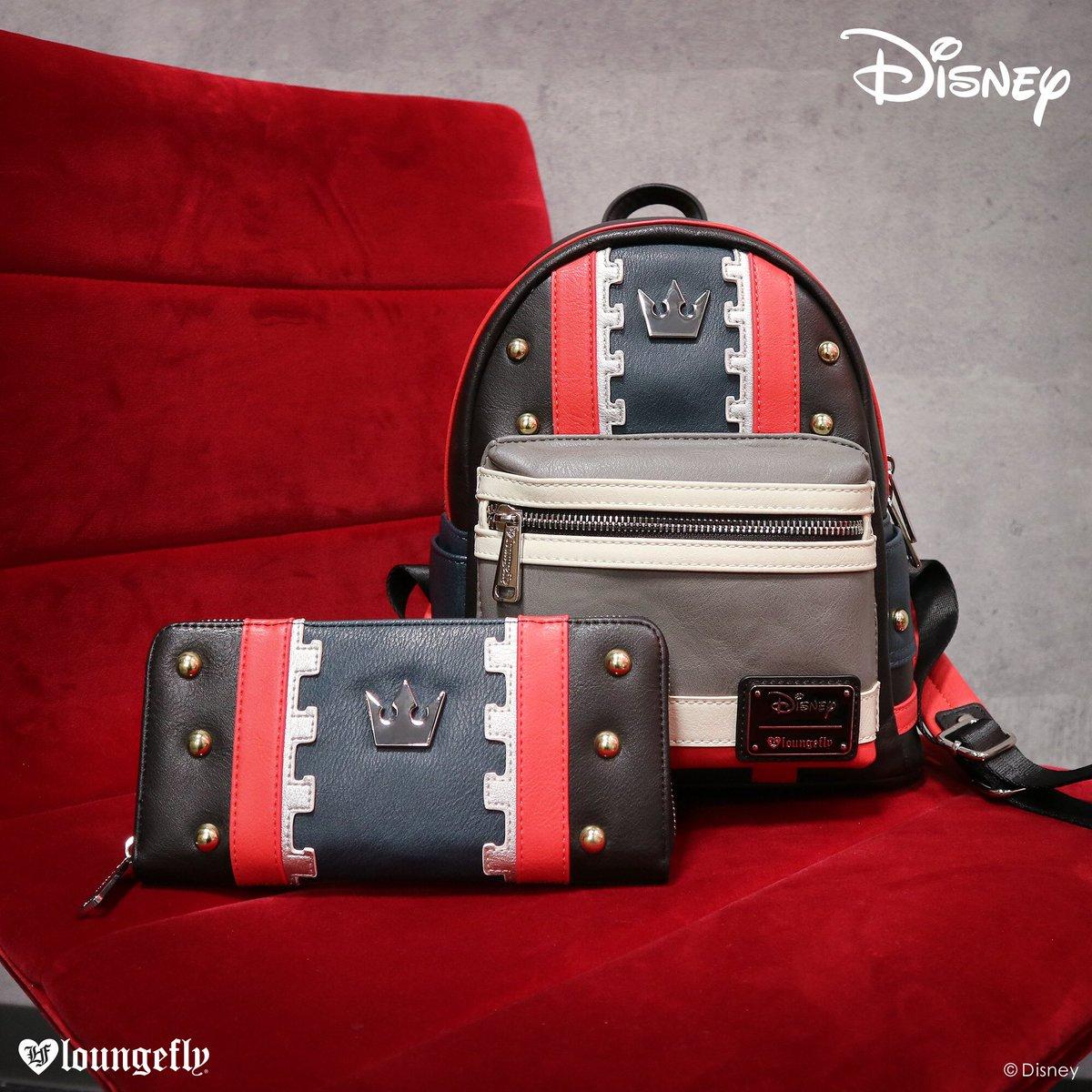 Loungefly x Kingdom Hearts 3 Sora Backpack and Wallet