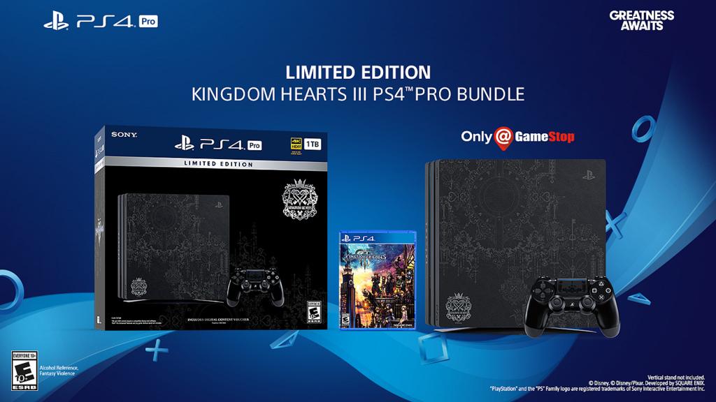 Updated The Limited Edition Kingdom Hearts Iii Ps4 Pro Bundle Has Officially Been Announced For The United States Canada Europe Australia New Zealand And The Middle East Kingdom Hearts News