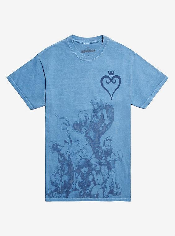Hot Topic Deep Dive Group Characters T-shirt