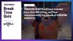 2018-12-25 Kingdom Hearts III Twitch Presents Quiz Time Questions