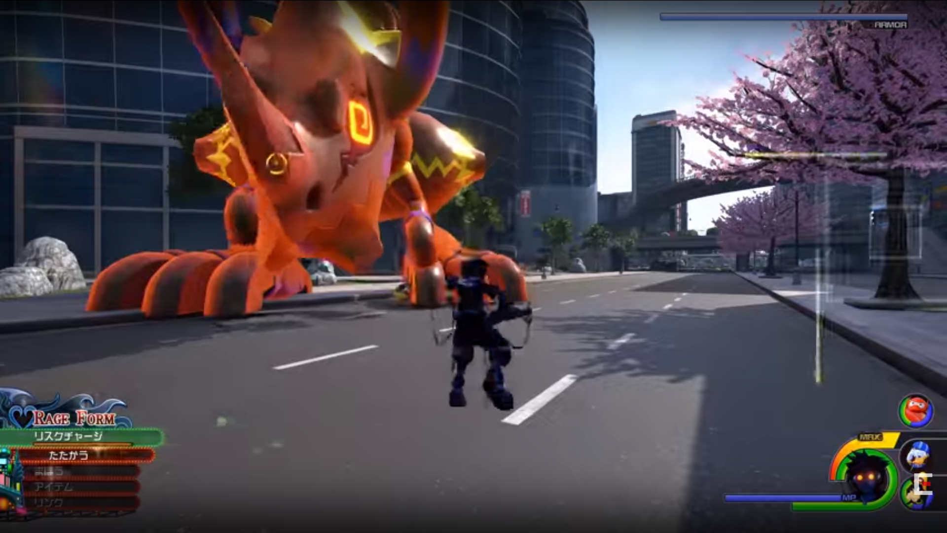 Rage Form Showcased In New Kingdom Hearts Iii Two Minute