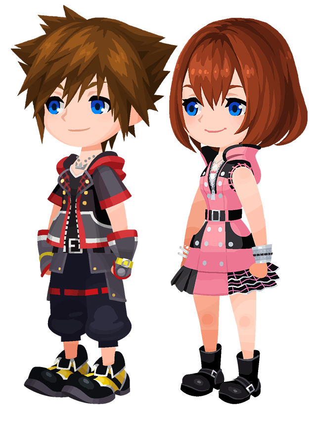 Official KINGDOM HEARTS Missing-Link on X: New and adorable KH III Sora  and Kairi avatar boards are here! Check in-game for more details on these  avatar boards, along with the returning Jack