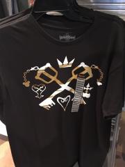 Kingdom Hearts Double KeyBlade shirt