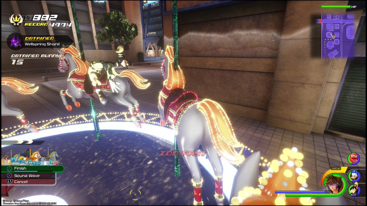 Kingdom Hearts III Attraction Flow First Person View