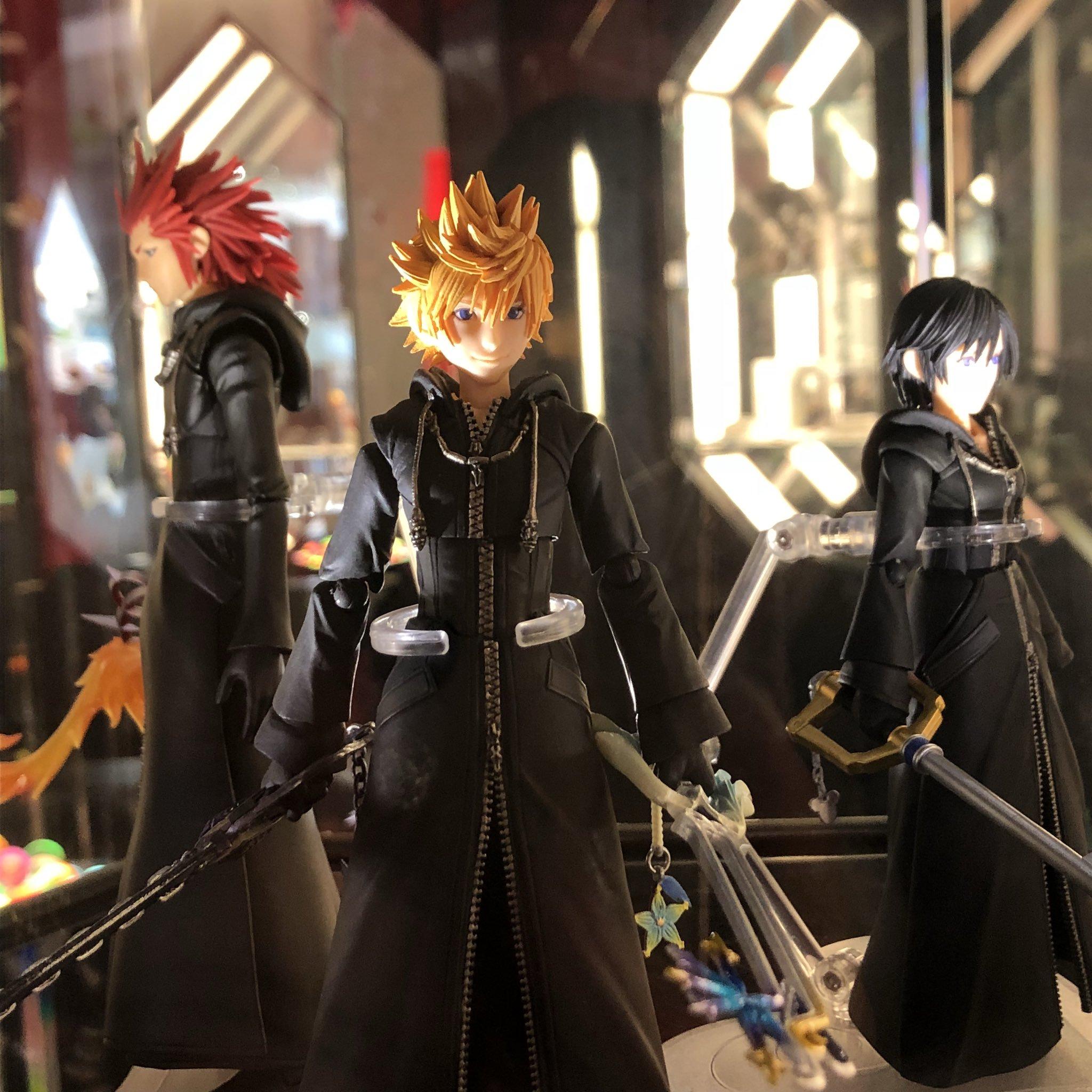 Kingdom Hearts Roxas And Axel And Xion