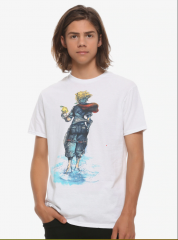 October Merch Round-up Churro and Hot Topic Kingdom Hearts III Watercolour Papou T-Shirt