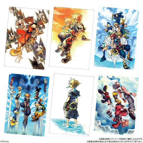 Kingdom Hearts Card Wafers