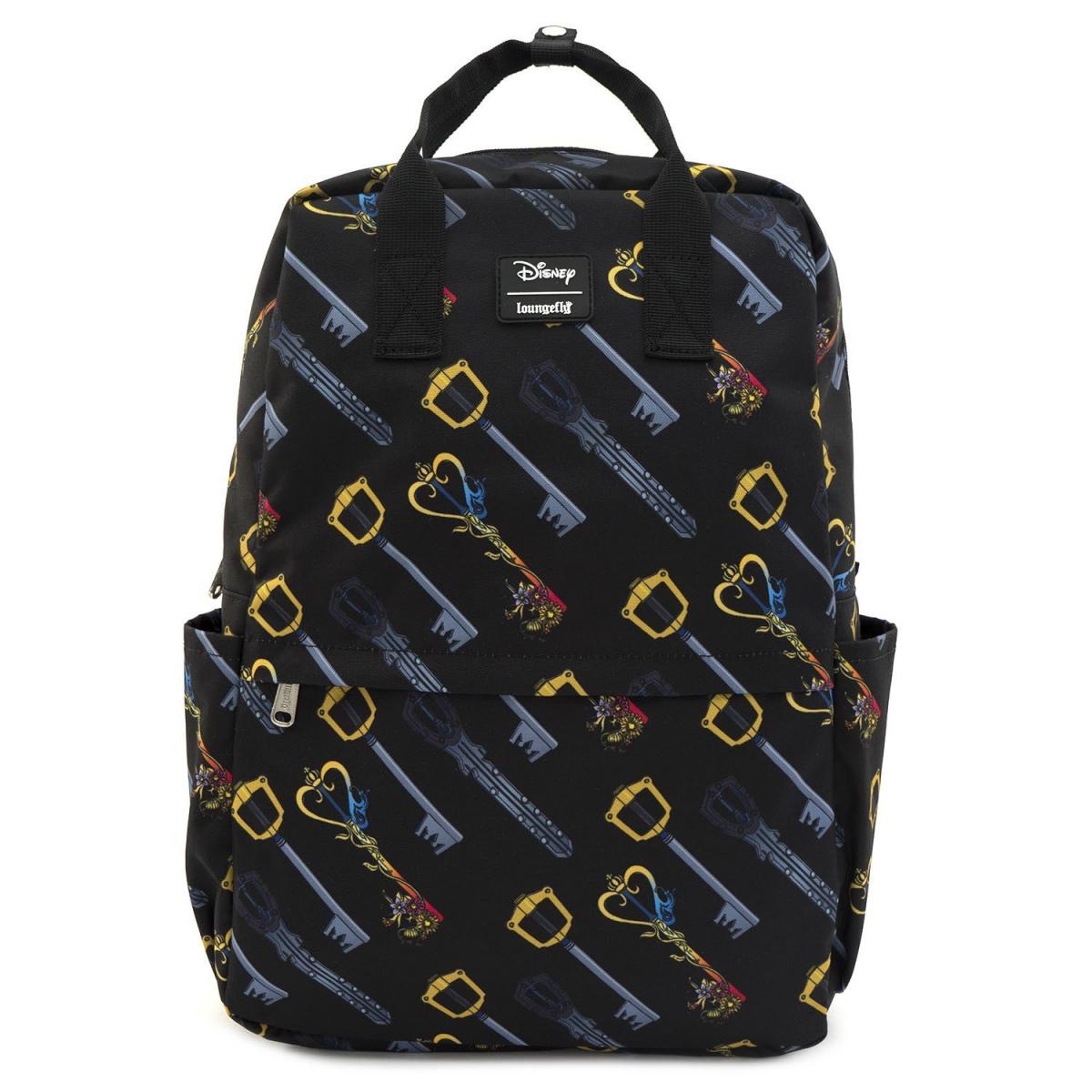 January Round-Up Loungefly Kingdom Hearts Keys All Over Print Square Backpack