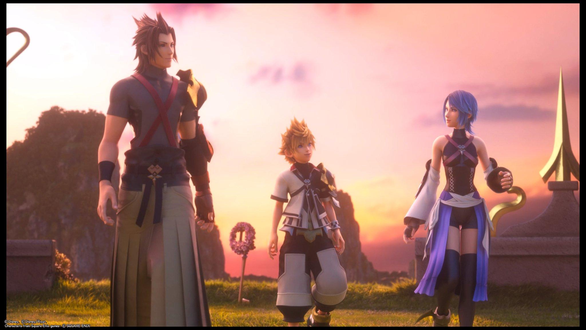 Kingdom Hearts 0.2 Birth by Sleep opening cinematic reunites Aqua, Terra  and Ven