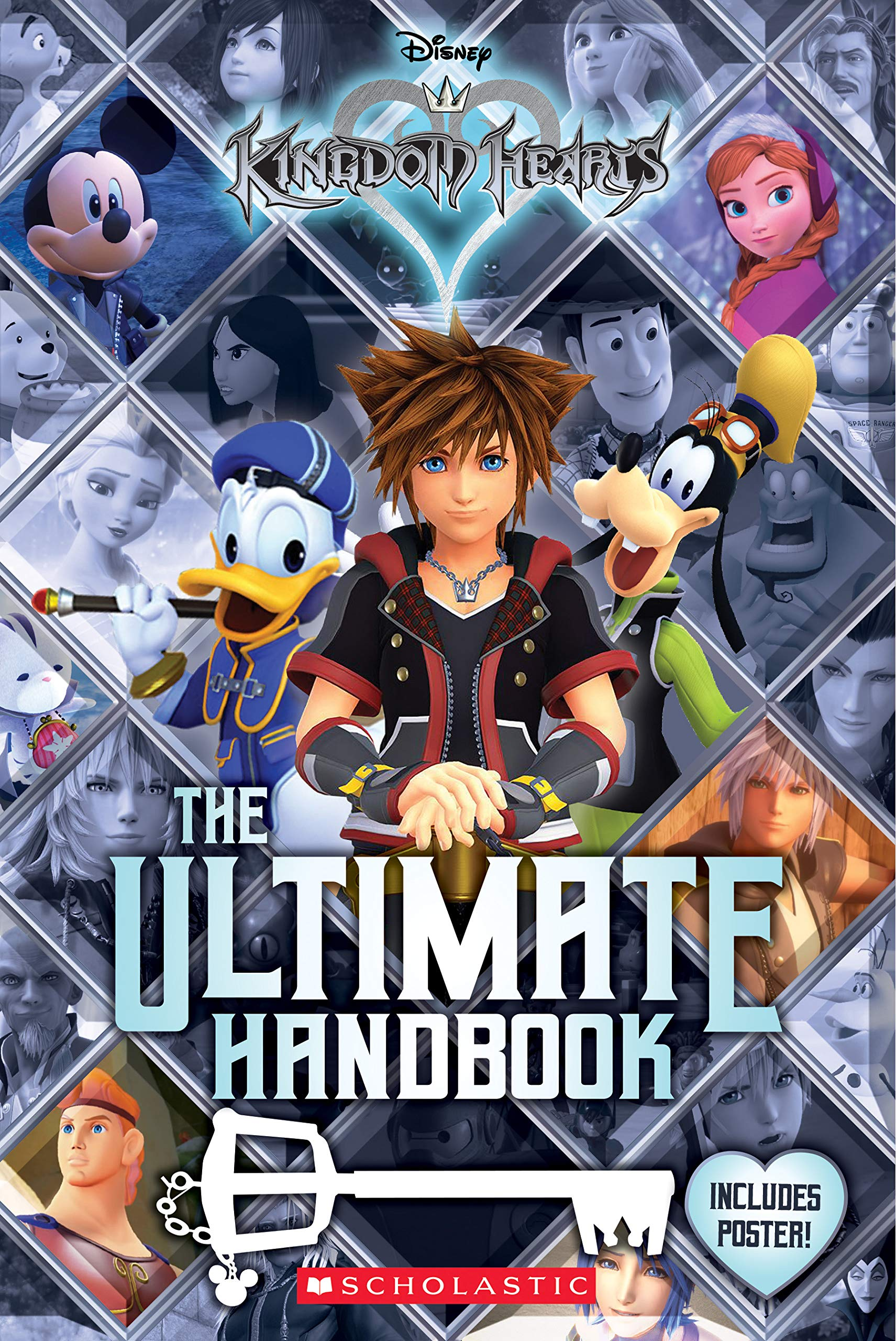 Scholastic's Kingdom Hearts: The Official Handbook cover art revealed