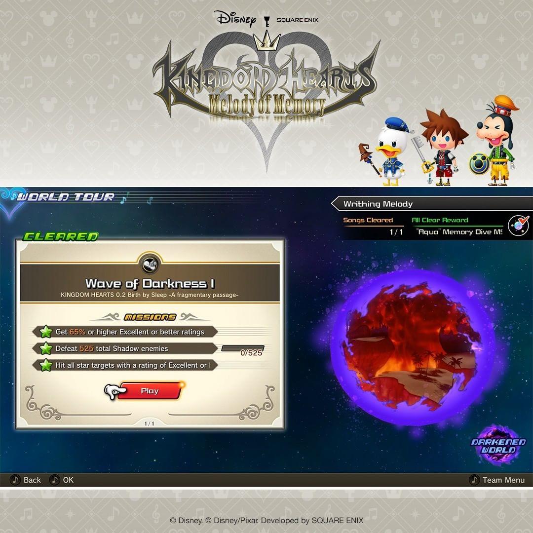 2020-09-14 Kingdom Hearts Melody of Memory