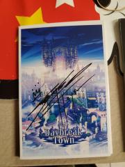 Tetsuya Nomura Autographed Art Card