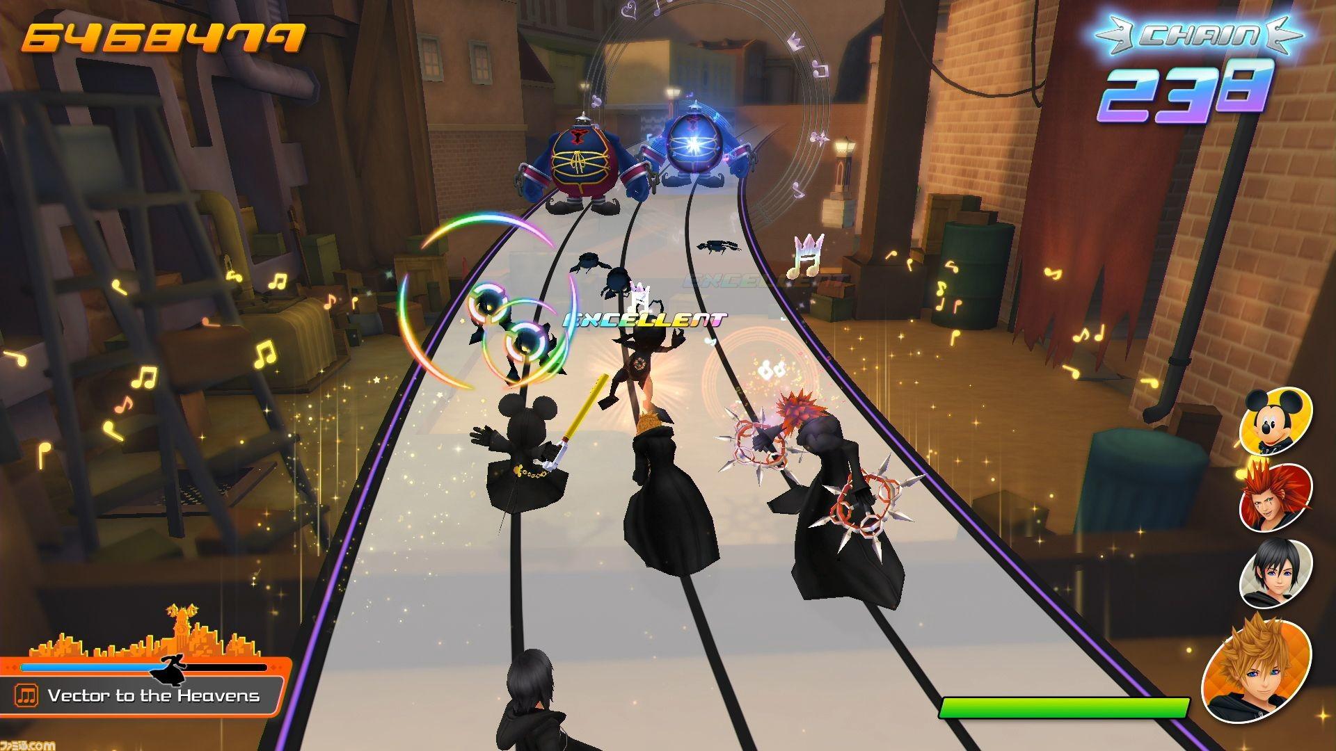 Kingdom Hearts Melody of Memory Gets New Screenshots, Gameplay