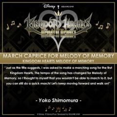 2020-12-24 Kingdom Hearts Melody of Memory - Yoko Shimomura Advent Calendar