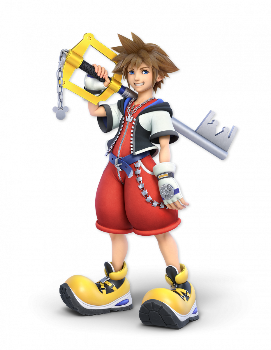 Super Smash Bros Ultimate Sora Renders