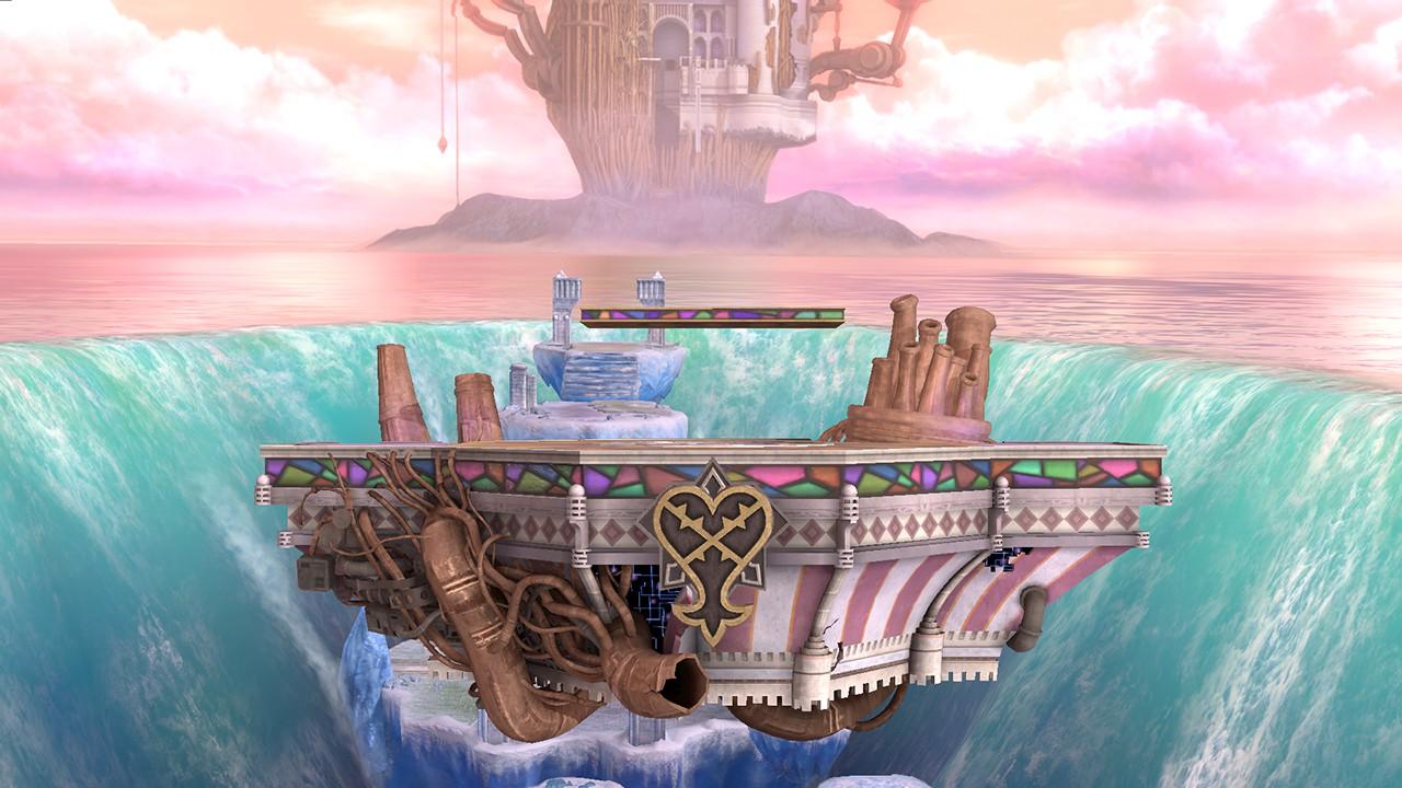 2021-10-05 Super Smash Bros Ultimate Hollow Bastion + Dive to the Heart Stage
