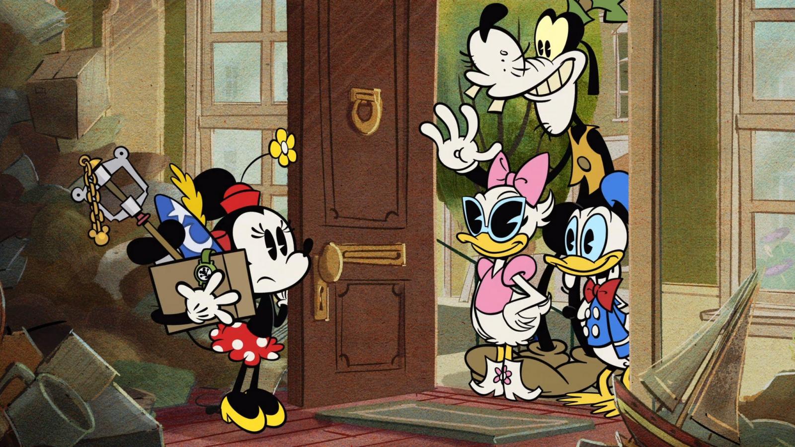 Kingdom Key D cameo The Wonderful Spring of Mickey Mouse