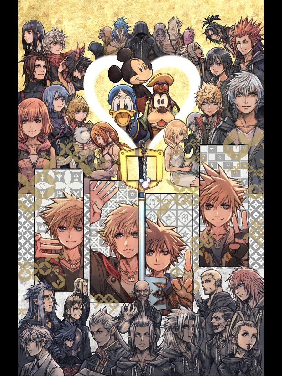 Square Enix Members Japan releases new Kingdom Hearts Melody of Memory  wallpaper calendar for the month of November - Kingdom Hearts News - KH13 ·  for Kingdom Hearts