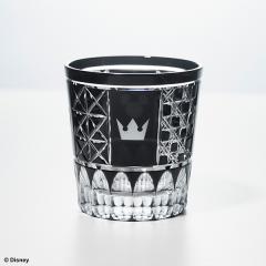 Kingdom Hearts 20th Anniversary x Edo Kiriko Glass Black