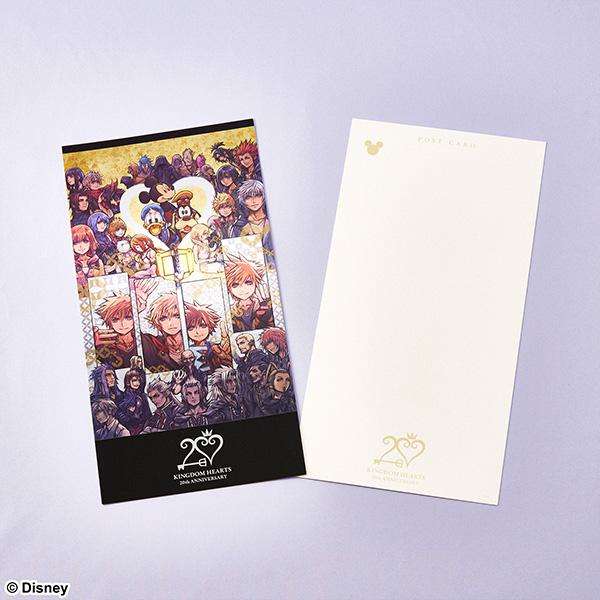 Kingdom Hearts 20th Anniversary 3-Large Postcards Set