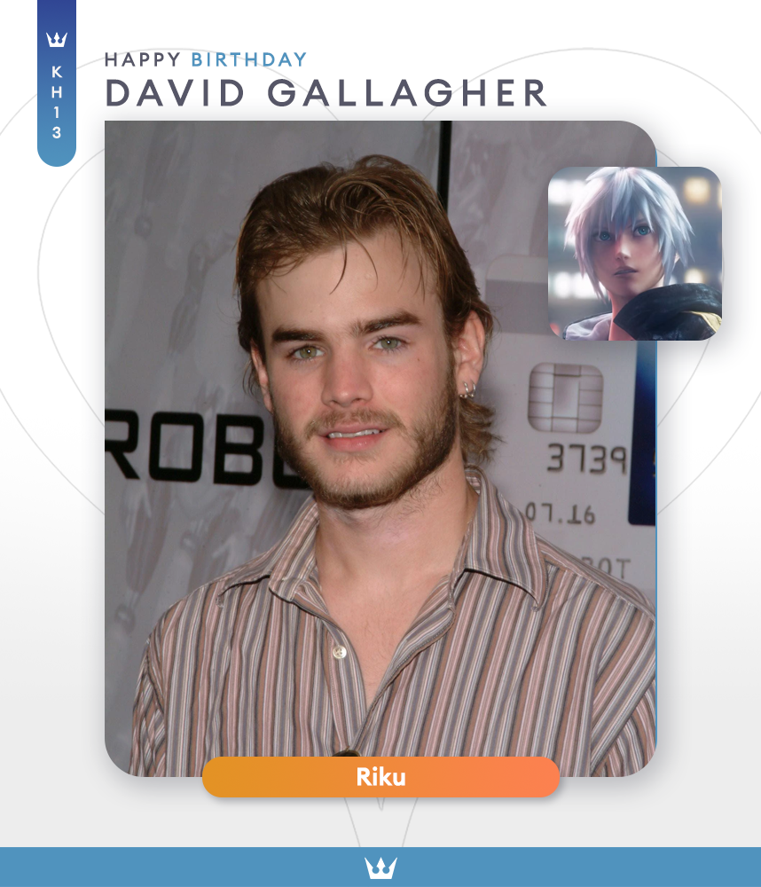 1985: David Gallagher was born