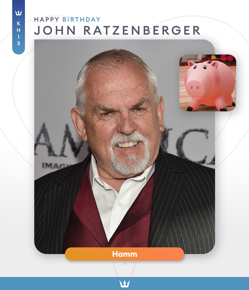 1947: John Ratzenberger was born