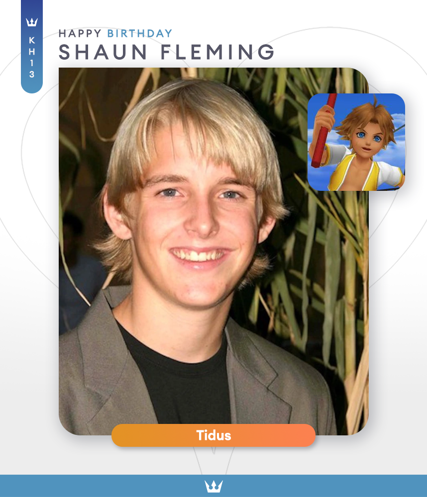 1987: Shaun Fleming was born