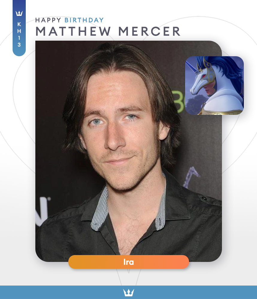1982: Matthew Mercer was born
