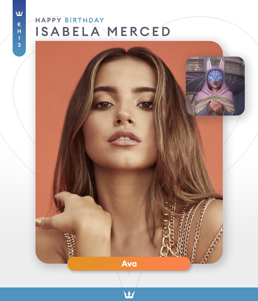 2001: Isabela Merced was born