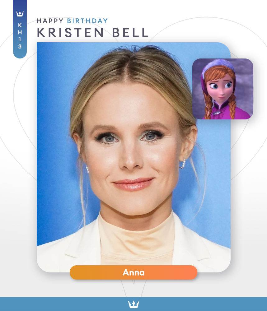 1980: Kristen Bell was born