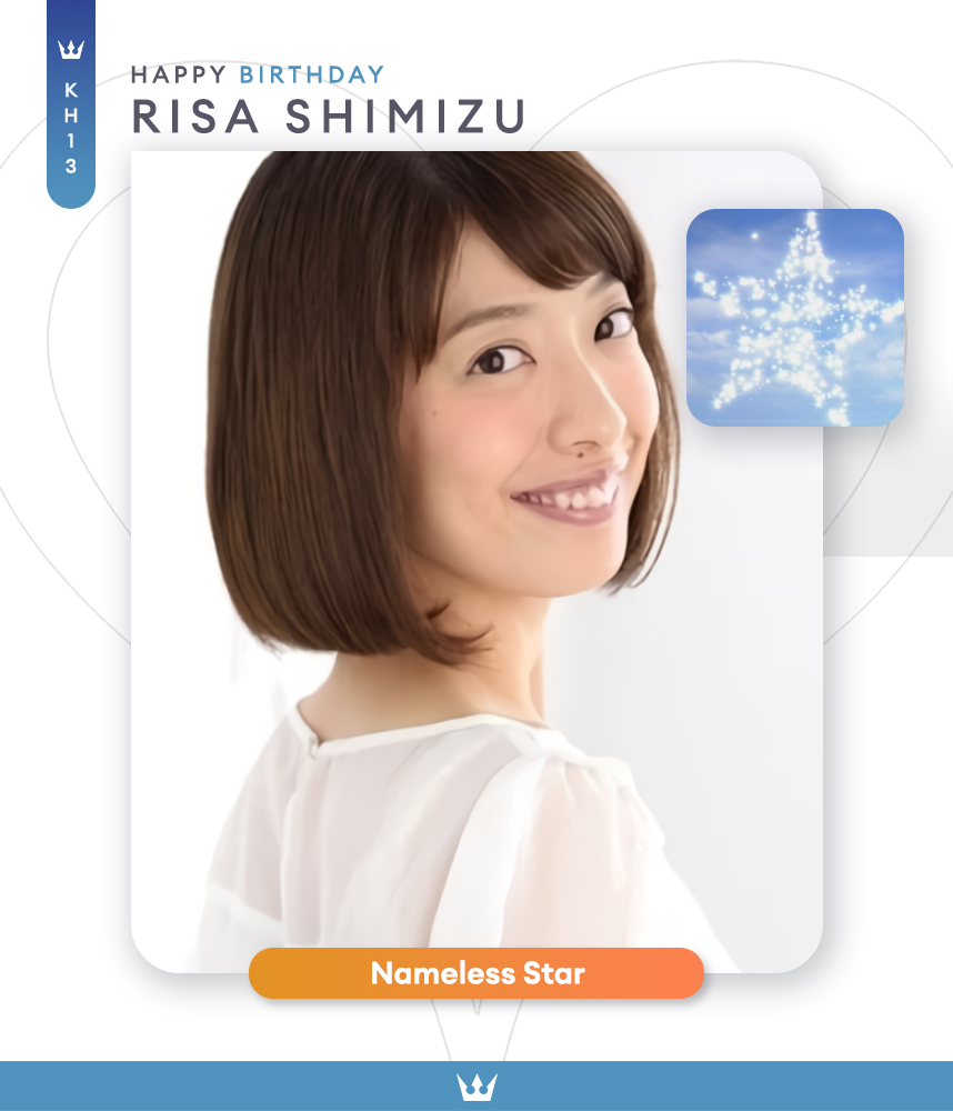 1988: Risa Shimizu was born
