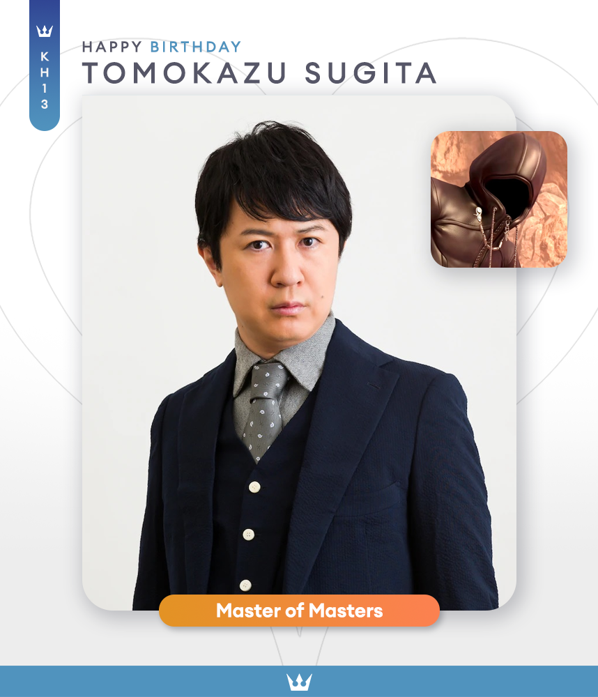 1980: Tomokazu Sugita was born
