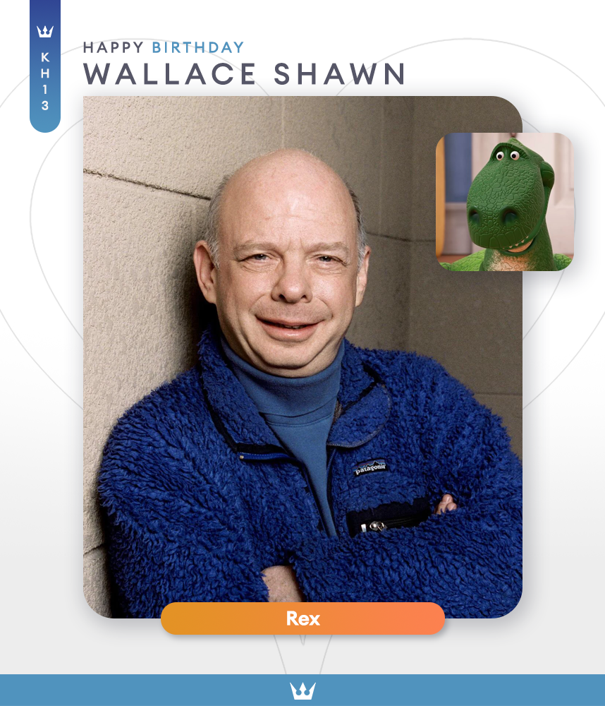 1943: Wallace Shawn was born