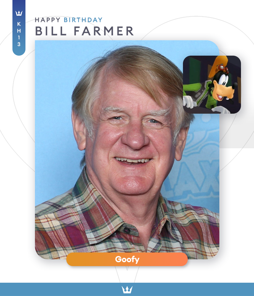 1952: Bill Farmer was born