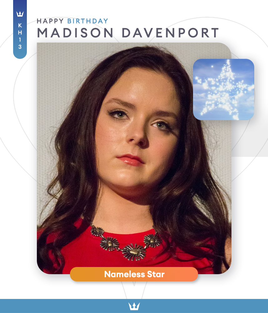 1996: Madison Davenport was born