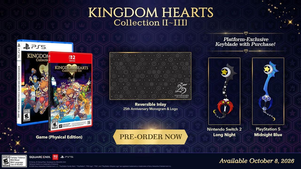 Kingdom Hearts Collection [I-III] Pre-Order Bonus