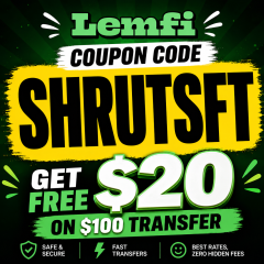 [NEW USER BONUS] Lemfi Referral Code ➝ 【SHRUTSFT】 | $20 After $100 Transfer