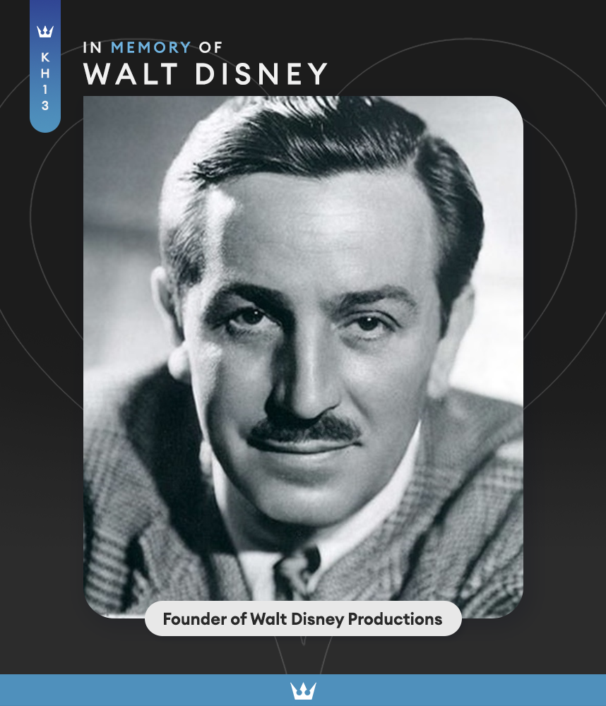 1966: Walt Disney passed away