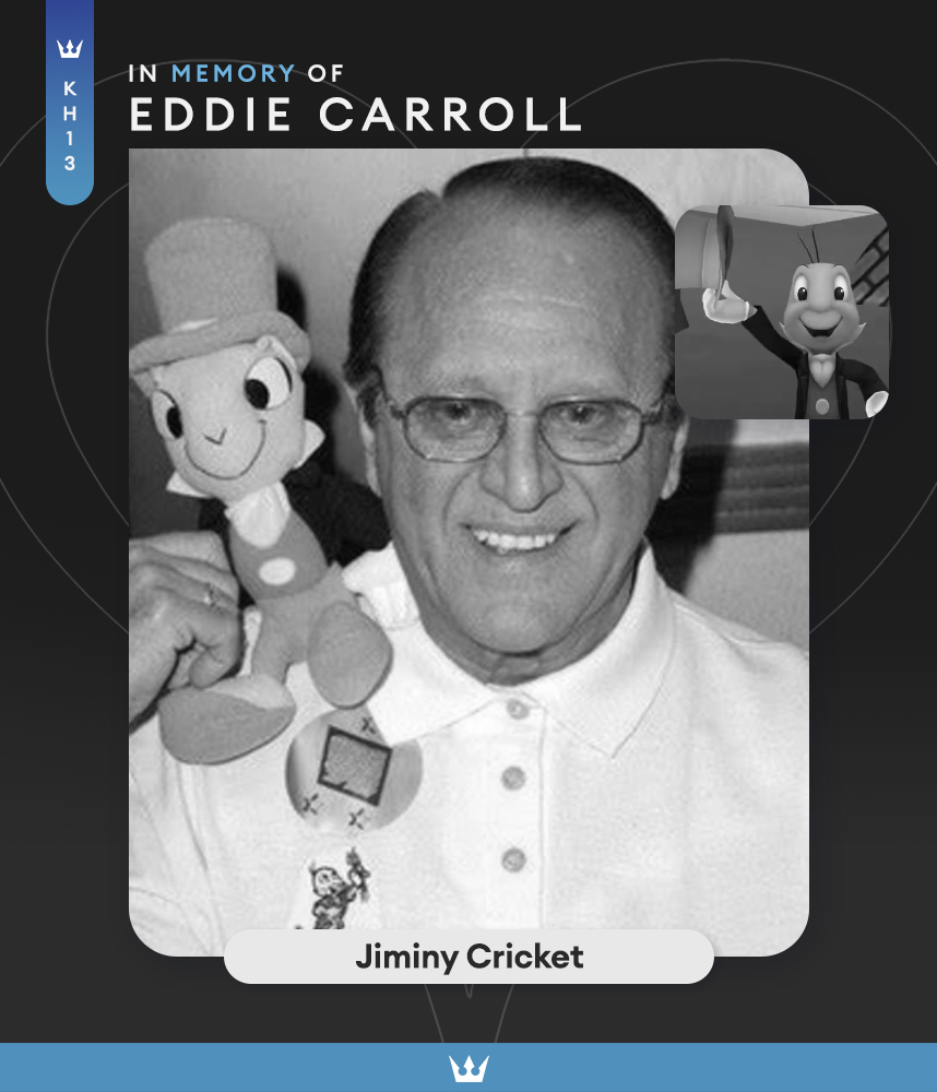 2010: Eddie Carroll passed away