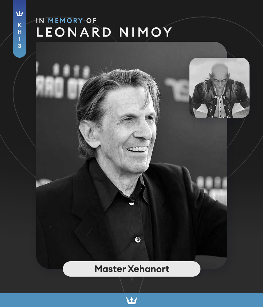 2015: Leonard Nimoy passed away