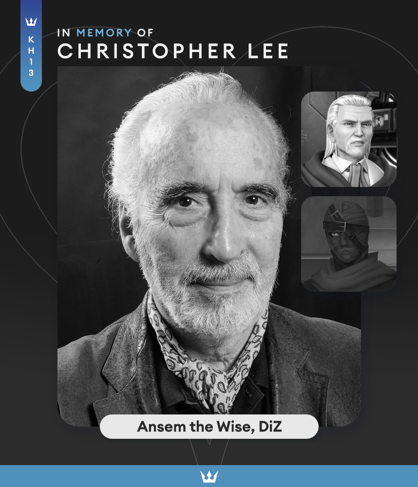 2015: Christopher Lee passed away