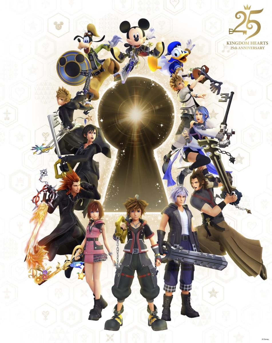 2026-09-24 Kingdom Hearts 25th Anniversary Exhibition Key Art