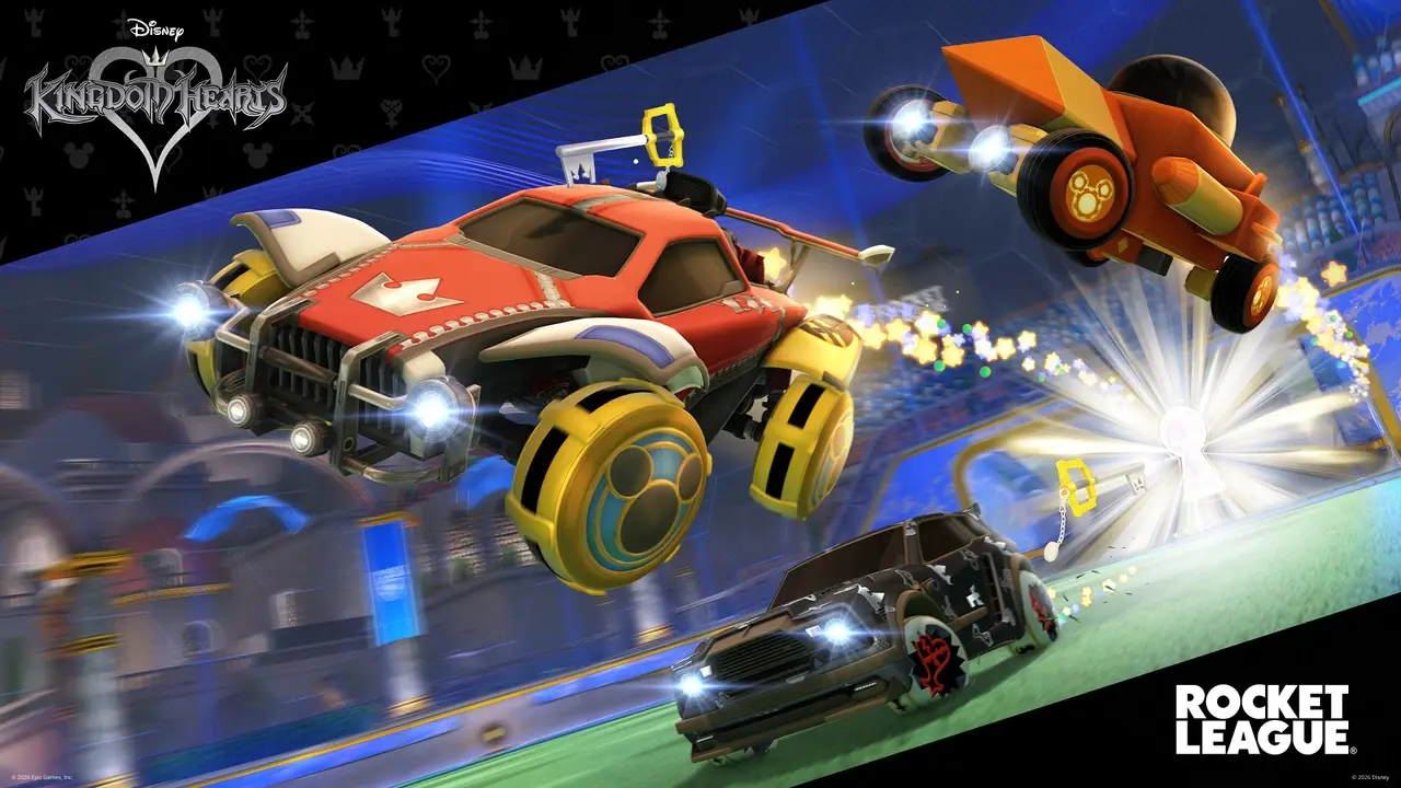 Kingdom Hearts x Rocket League Collaboration